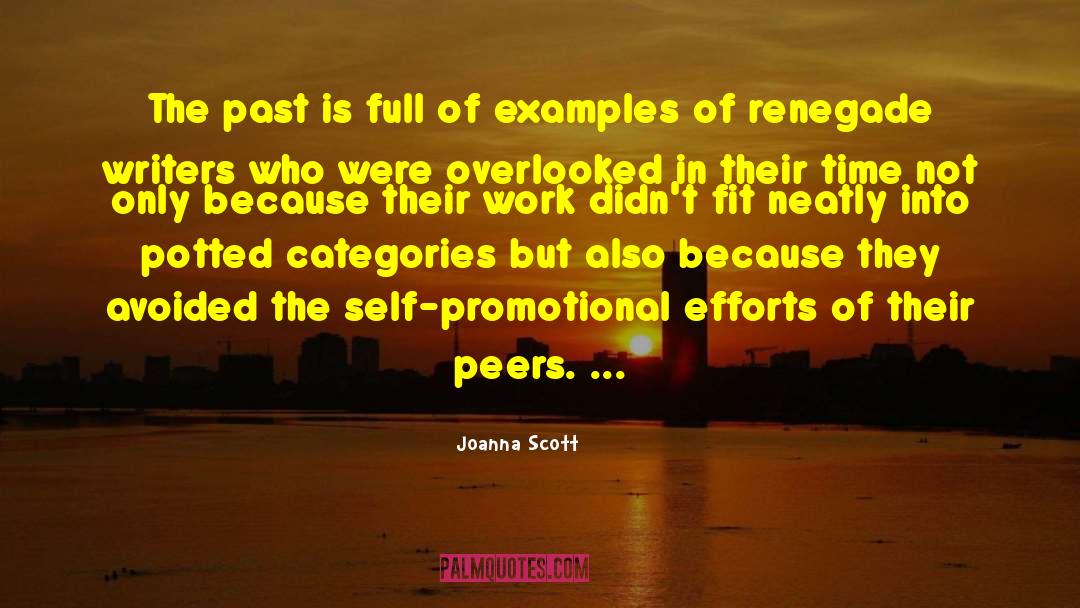 Past Is Over quotes by Joanna Scott