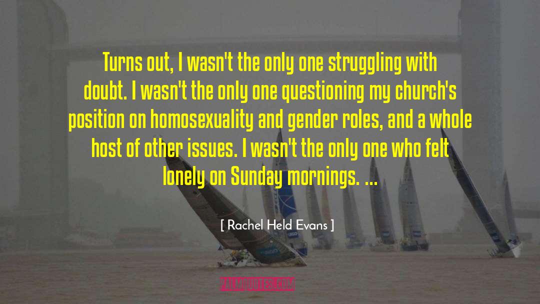 Past Issues quotes by Rachel Held Evans