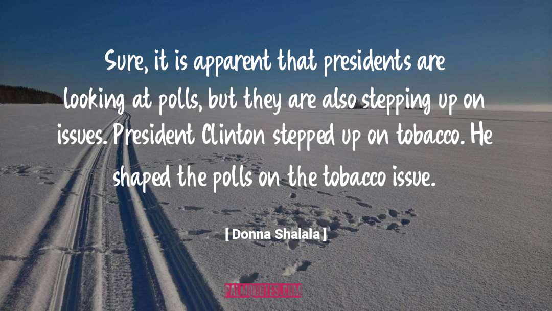 Past Issues quotes by Donna Shalala