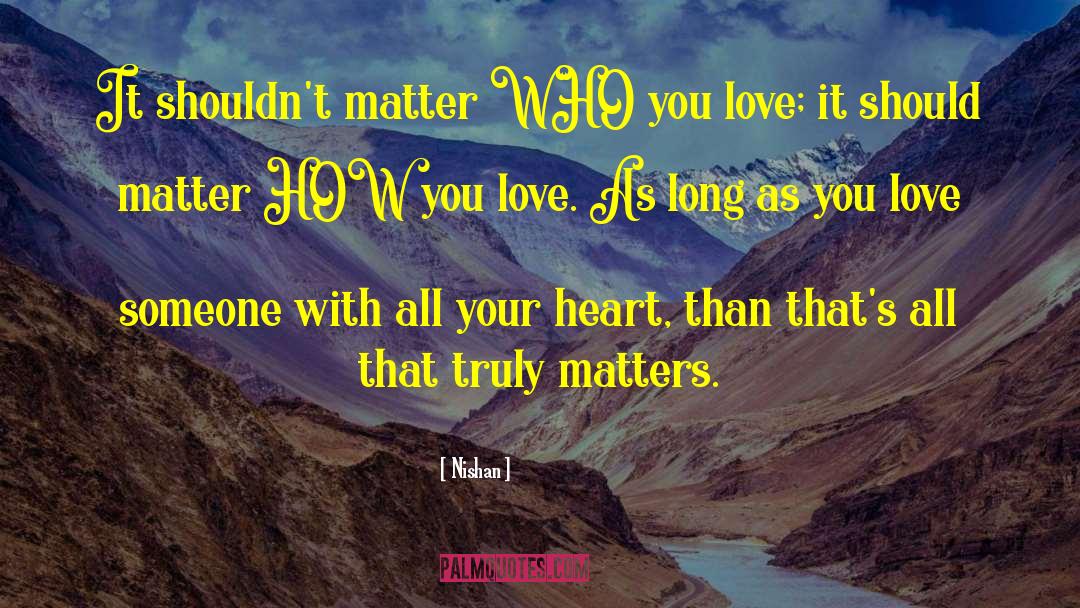 Past Love quotes by Nishan