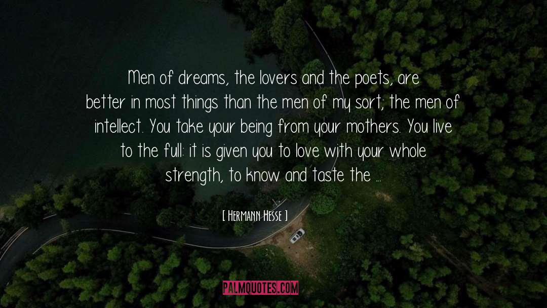 Past Lovers quotes by Hermann Hesse