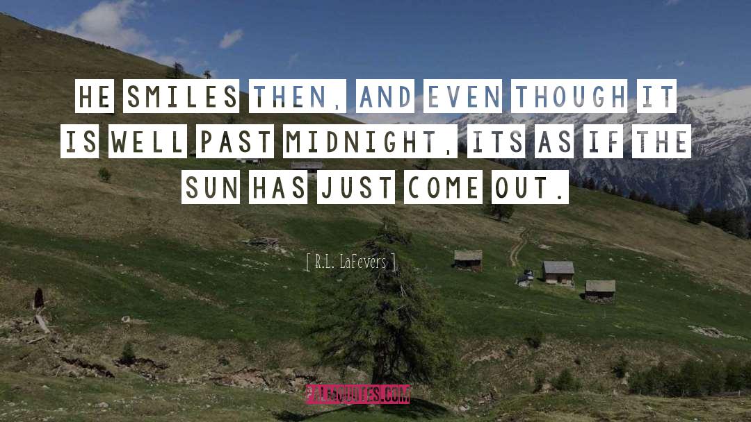 Past Midnight quotes by R.L. LaFevers