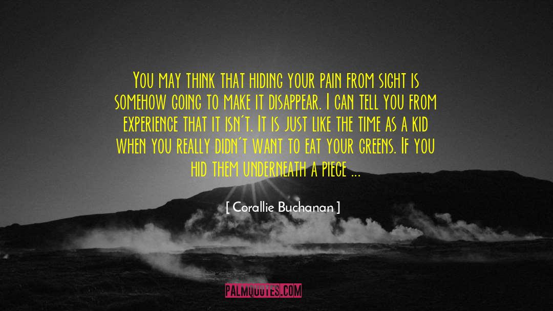 Past Pain quotes by Corallie Buchanan