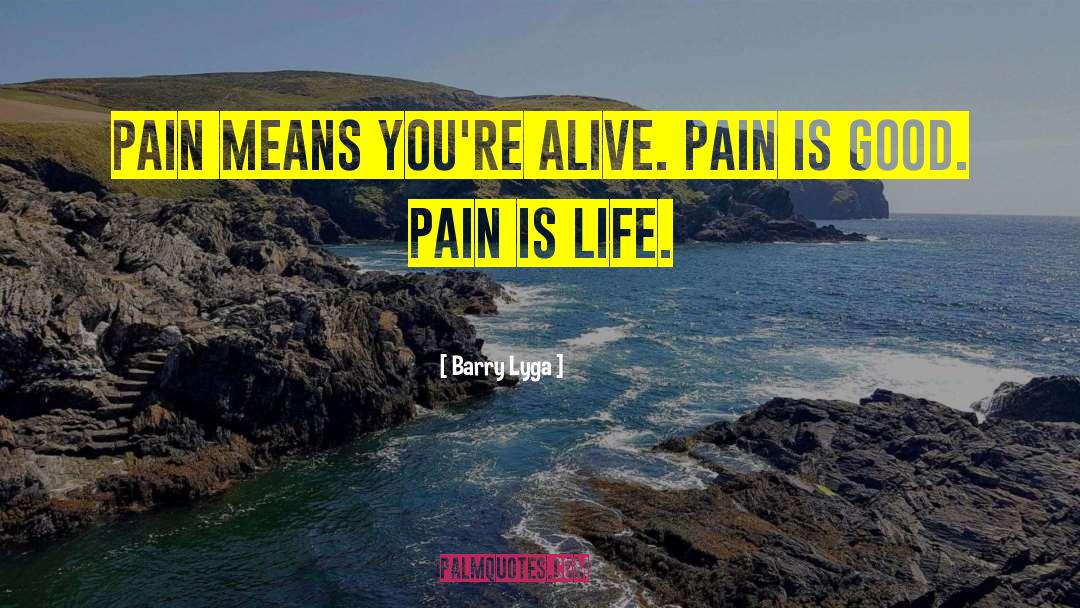 Past Pain quotes by Barry Lyga
