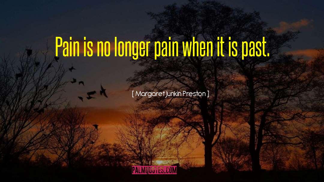 Past Pain quotes by Margaret Junkin Preston