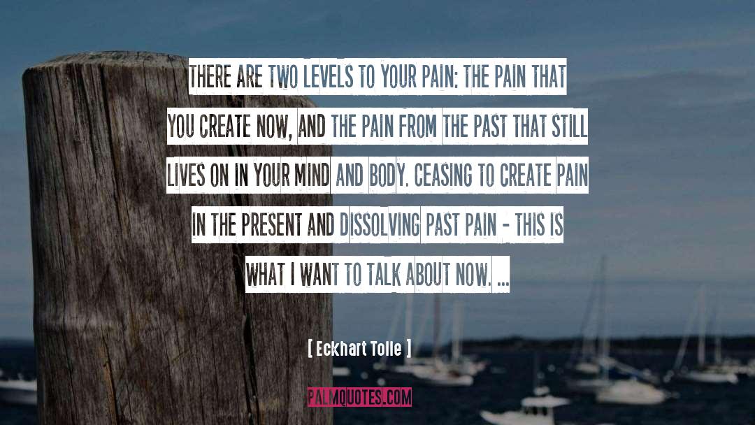 Past Pain quotes by Eckhart Tolle