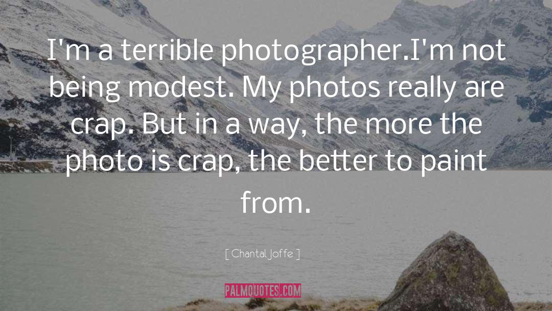 Past Photos quotes by Chantal Joffe