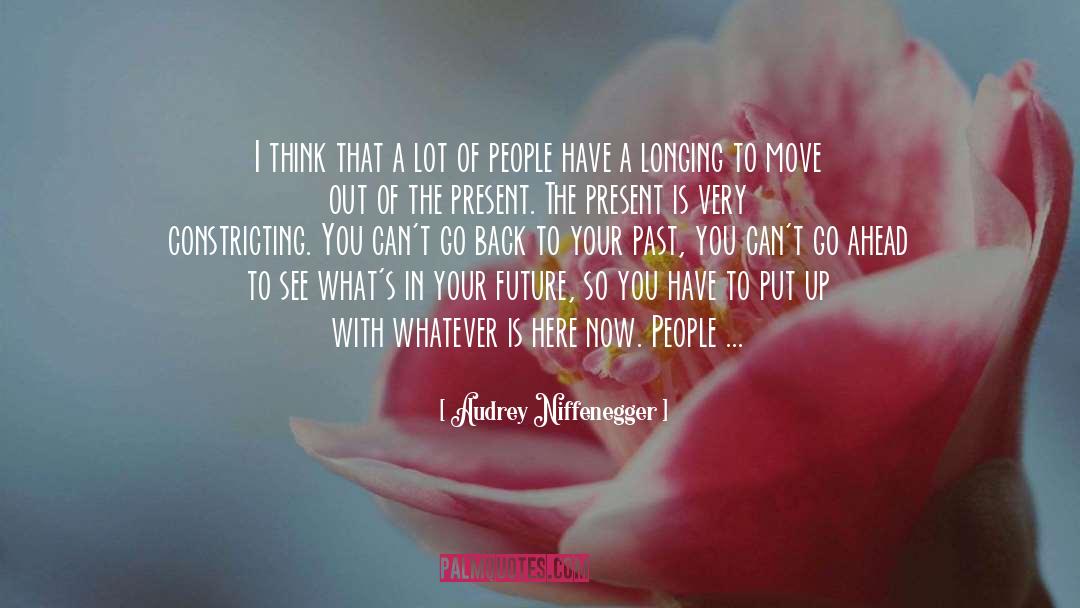 Past Present Future Love quotes by Audrey Niffenegger