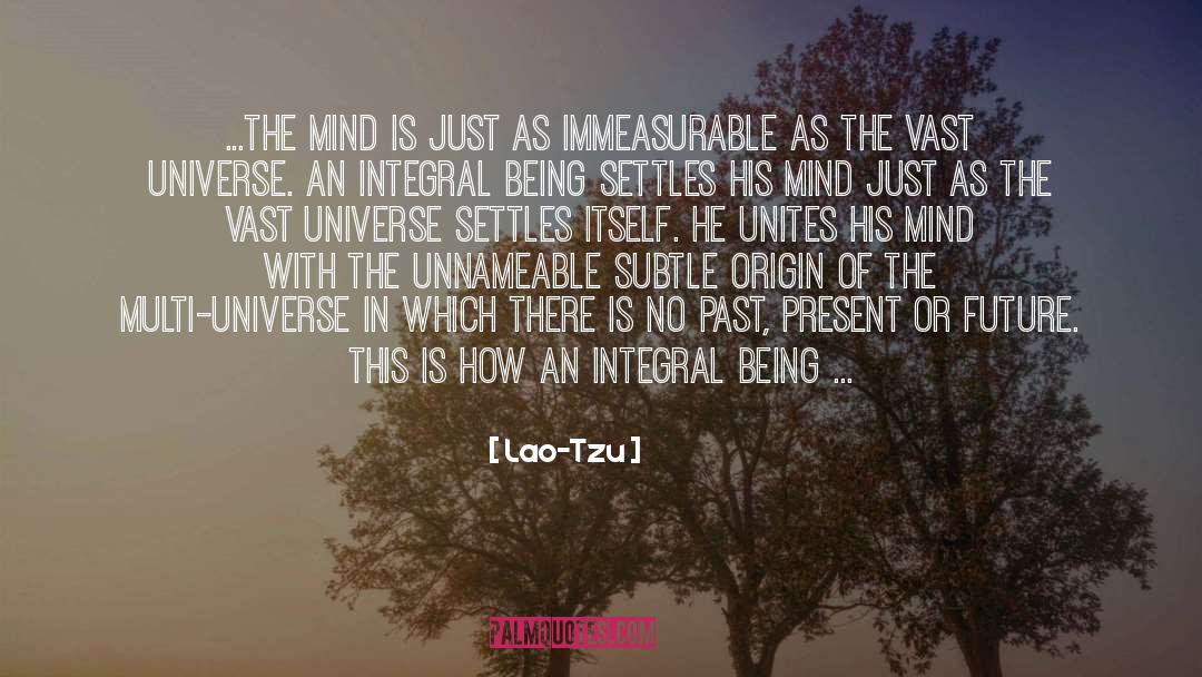 Past Present Future Love quotes by Lao-Tzu