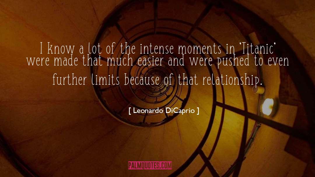 Past Relationship quotes by Leonardo DiCaprio