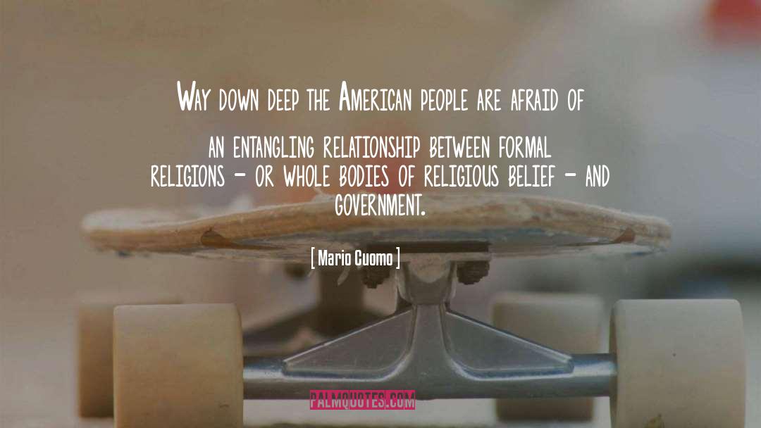 Past Relationship quotes by Mario Cuomo