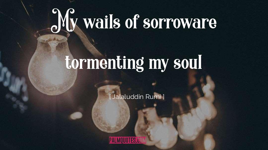 Past Sorrow quotes by Jalaluddin Rumi