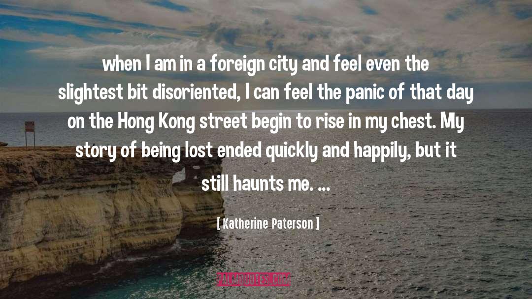 Past Still Haunts Me quotes by Katherine Paterson