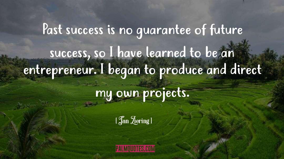 Past Success quotes by Ian Ziering