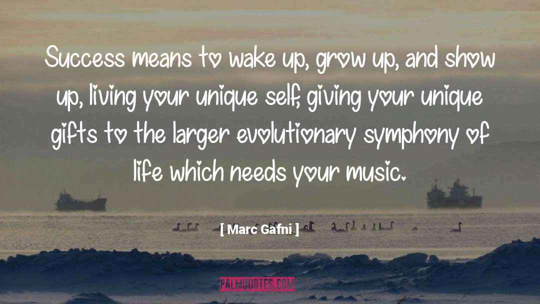 Past Success quotes by Marc Gafni