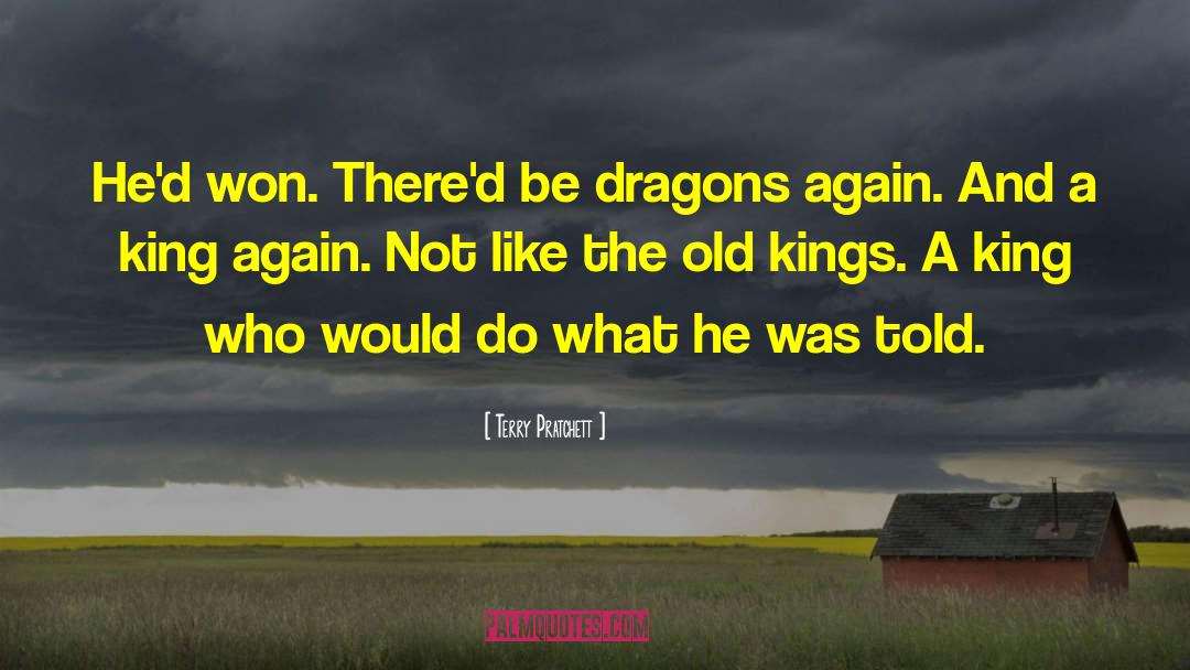 Past Watchful Dragons quotes by Terry Pratchett