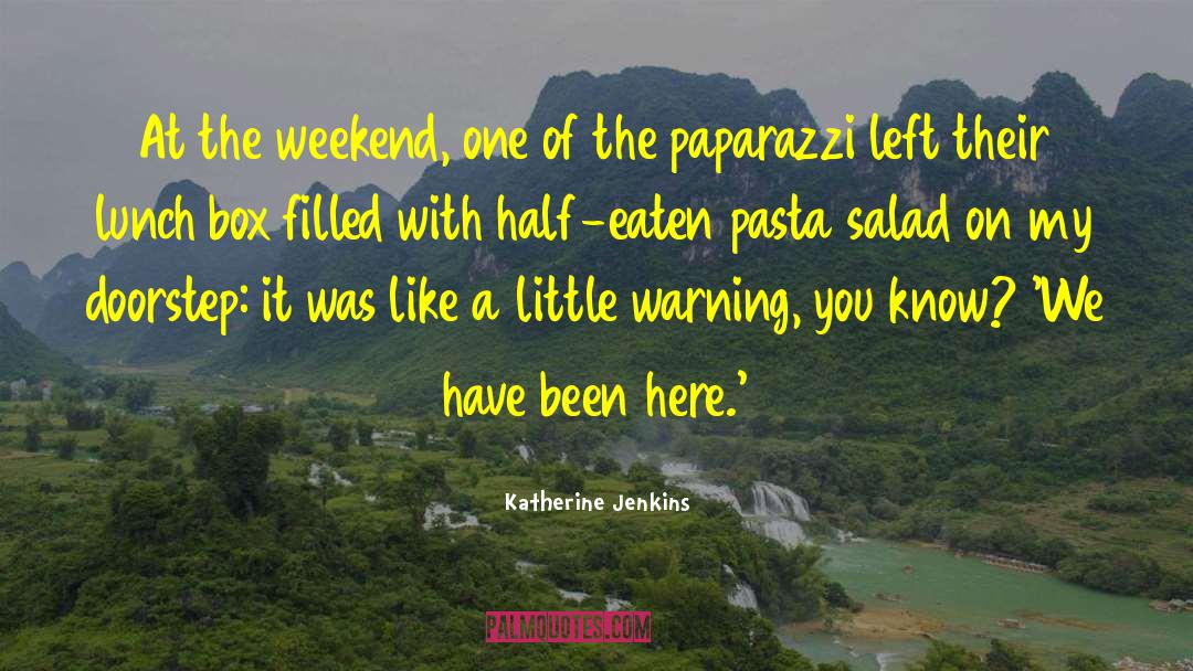 Pasta Bolognese quotes by Katherine Jenkins