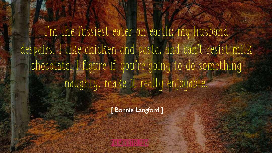 Pasta quotes by Bonnie Langford