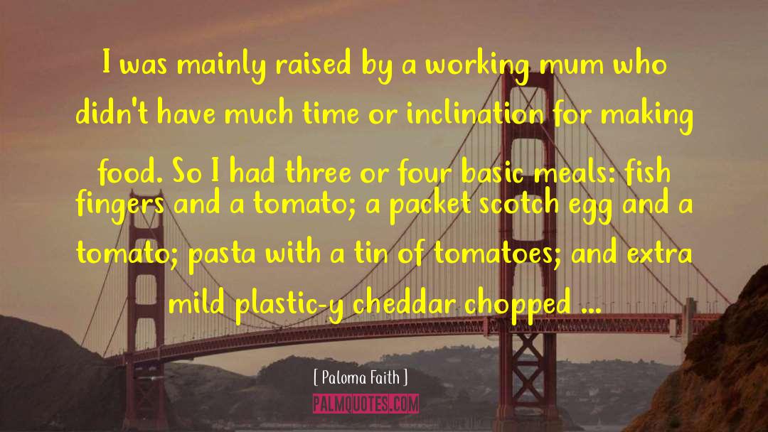 Pasta quotes by Paloma Faith