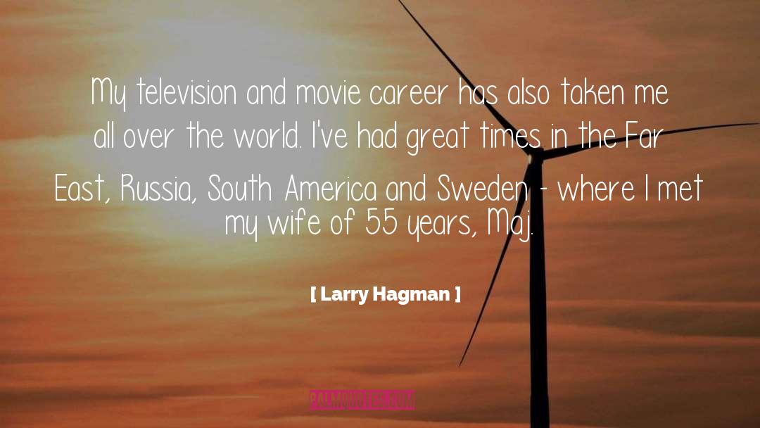 Pastides Wife quotes by Larry Hagman