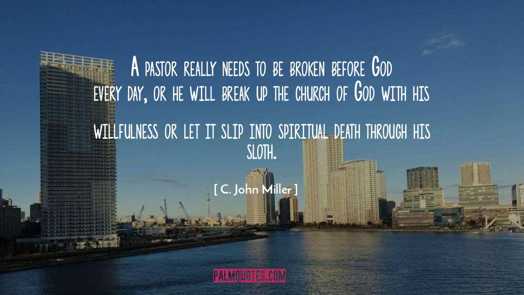 Pastor Divine quotes by C. John Miller