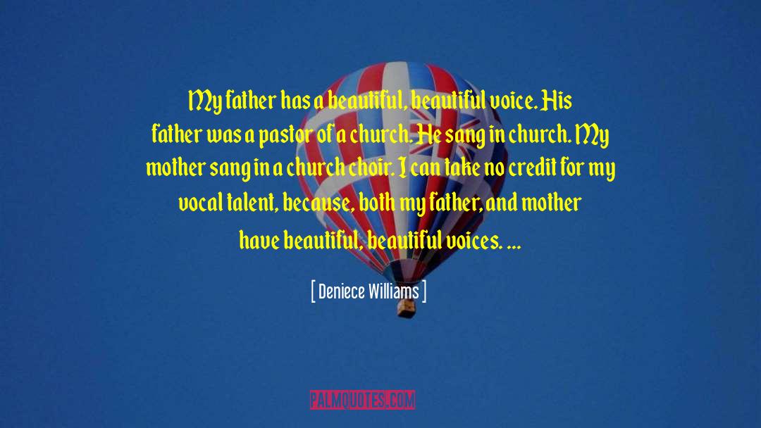 Pastor quotes by Deniece Williams