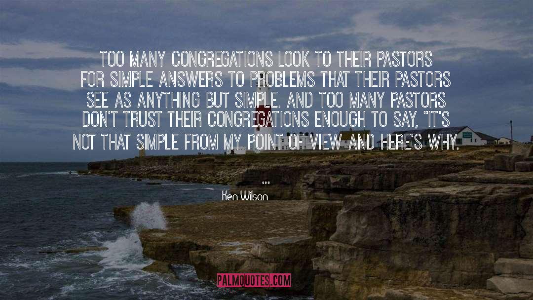 Pastors quotes by Ken Wilson