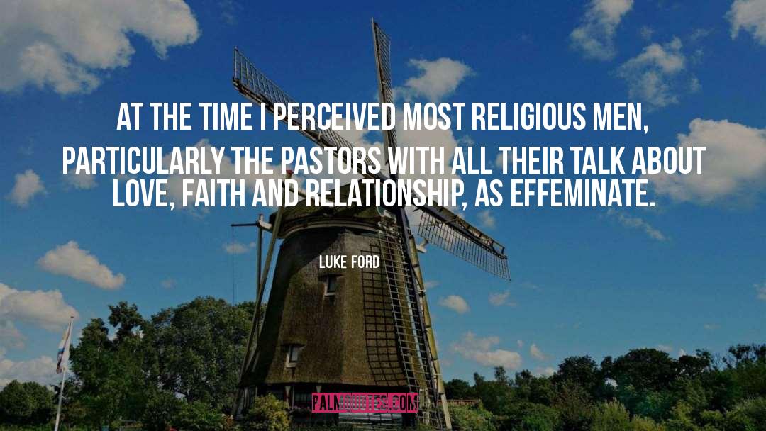 Pastors quotes by Luke Ford