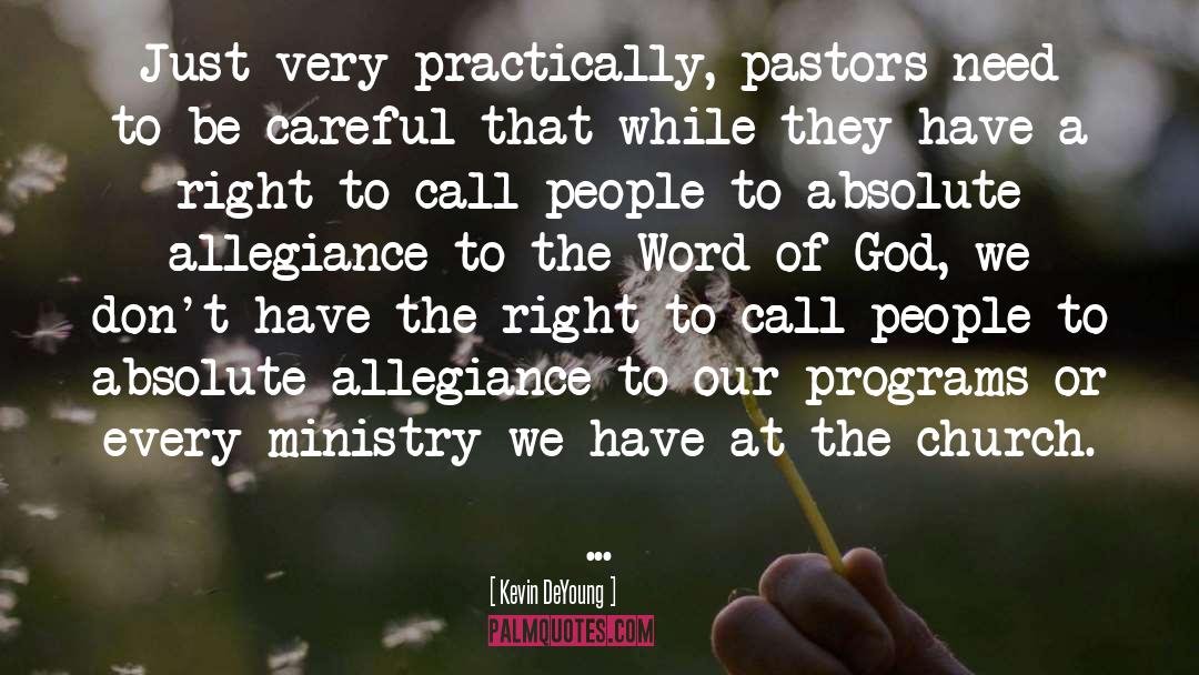 Pastors quotes by Kevin DeYoung