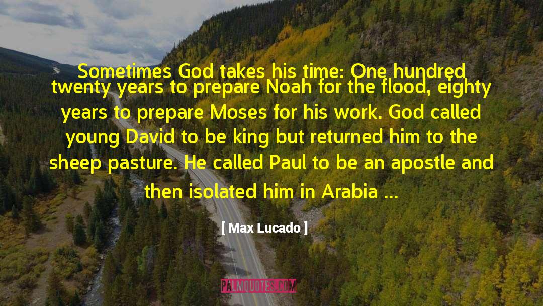 Pasture quotes by Max Lucado