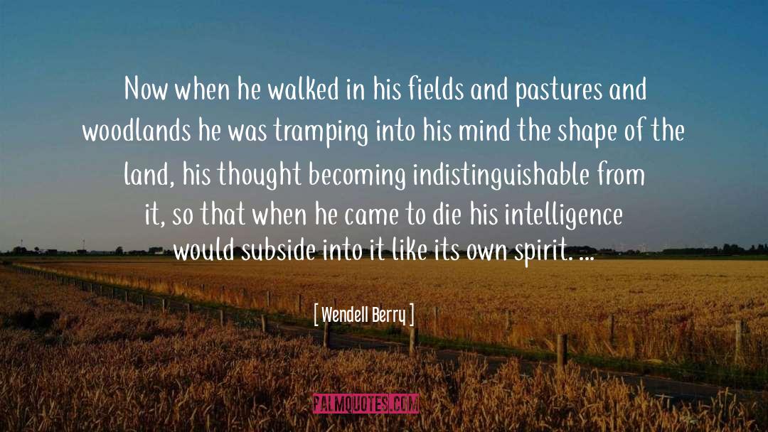 Pastures quotes by Wendell Berry