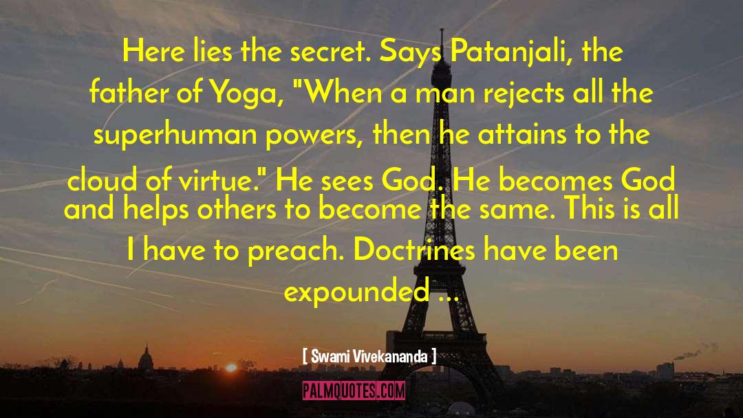 Patanjali quotes by Swami Vivekananda