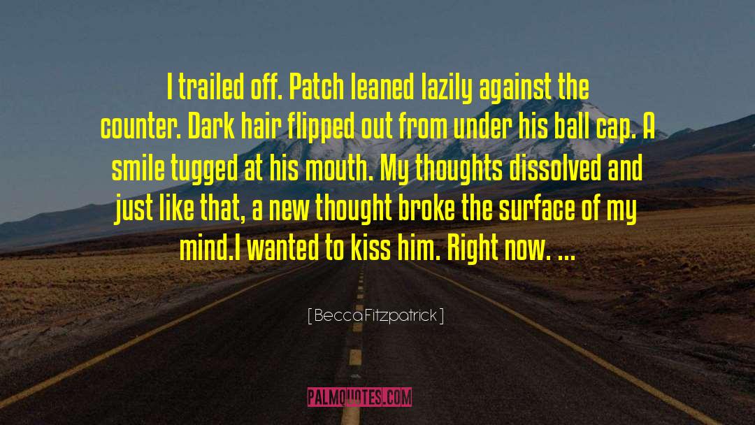 Patch Nora Hush Hush quotes by Becca Fitzpatrick