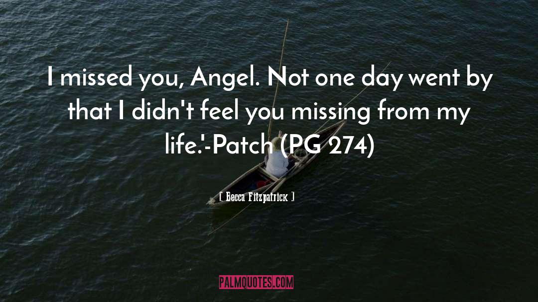 Patches quotes by Becca Fitzpatrick