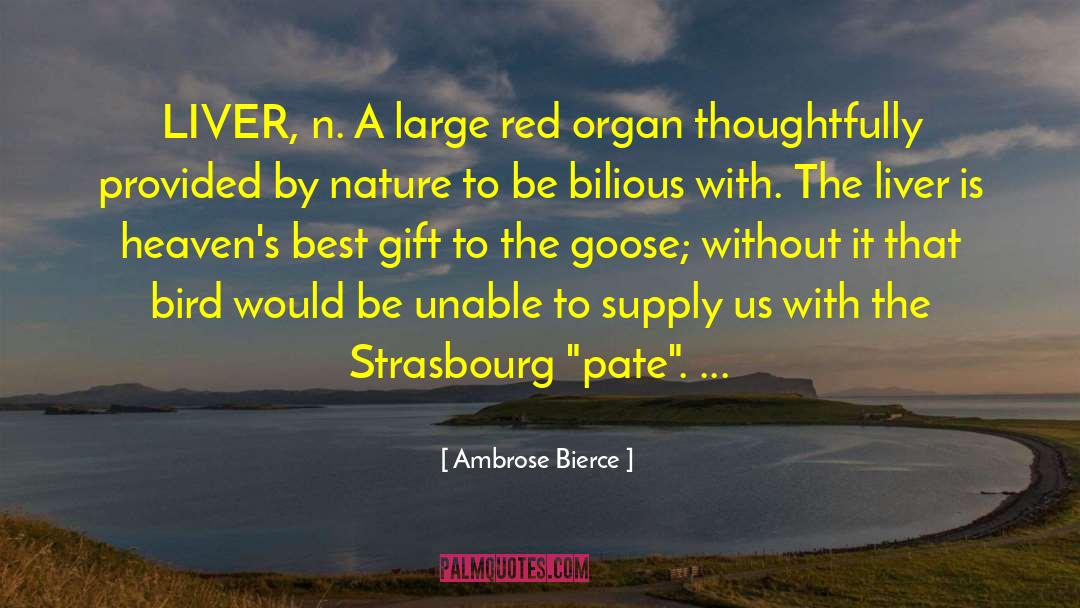 Pate quotes by Ambrose Bierce