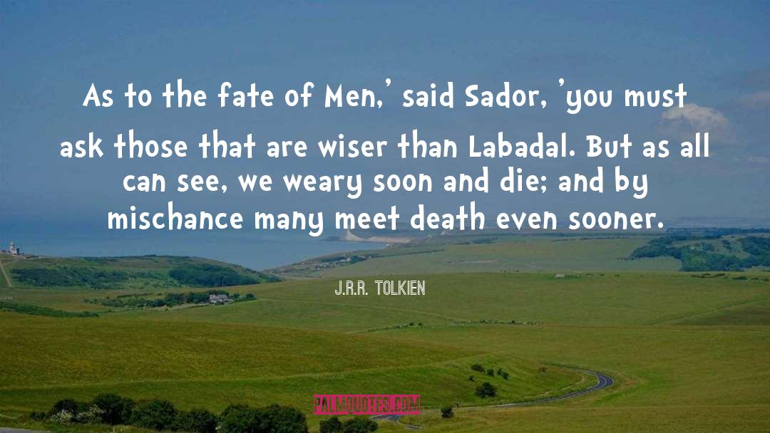 Patels Sador quotes by J.R.R. Tolkien