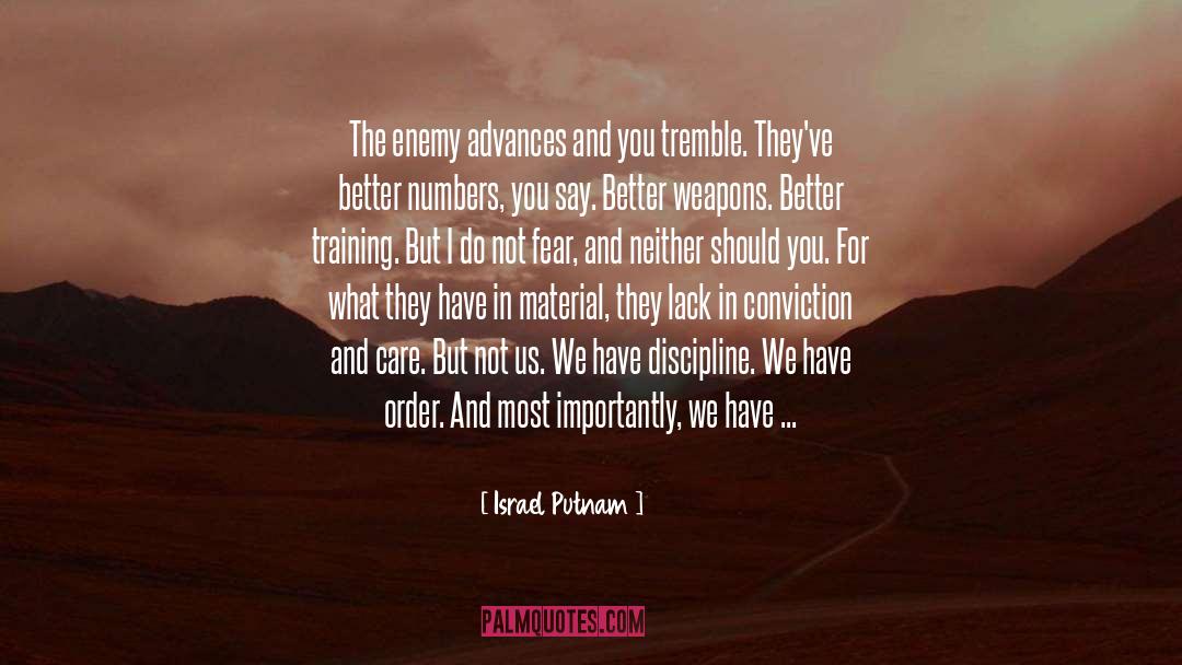 Pateman Putnam quotes by Israel Putnam