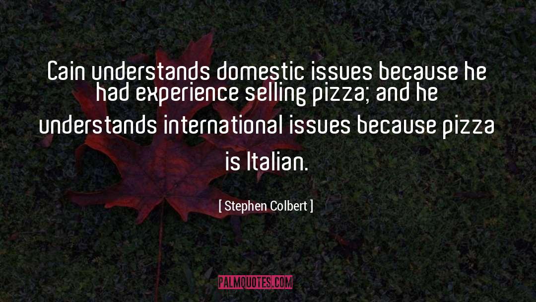 Pateras Pizza quotes by Stephen Colbert