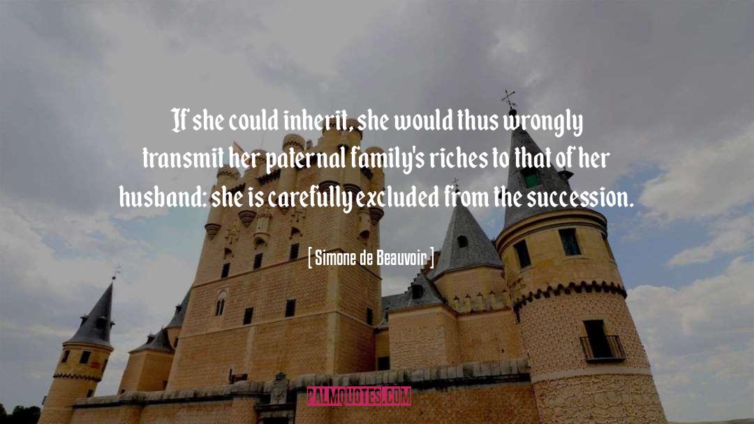 Paternal quotes by Simone De Beauvoir