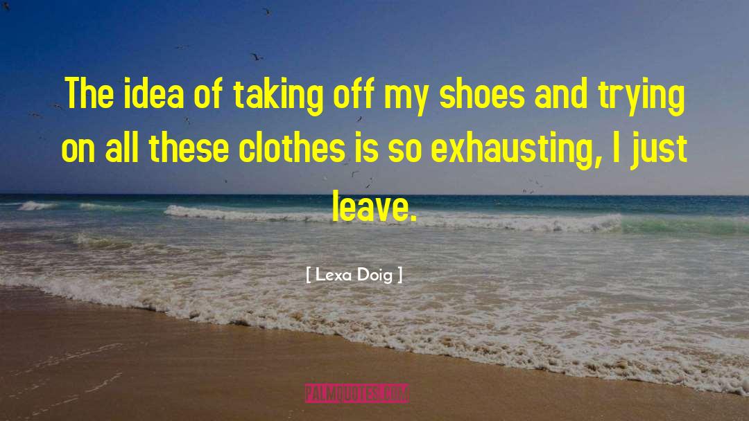 Paternity Leave quotes by Lexa Doig