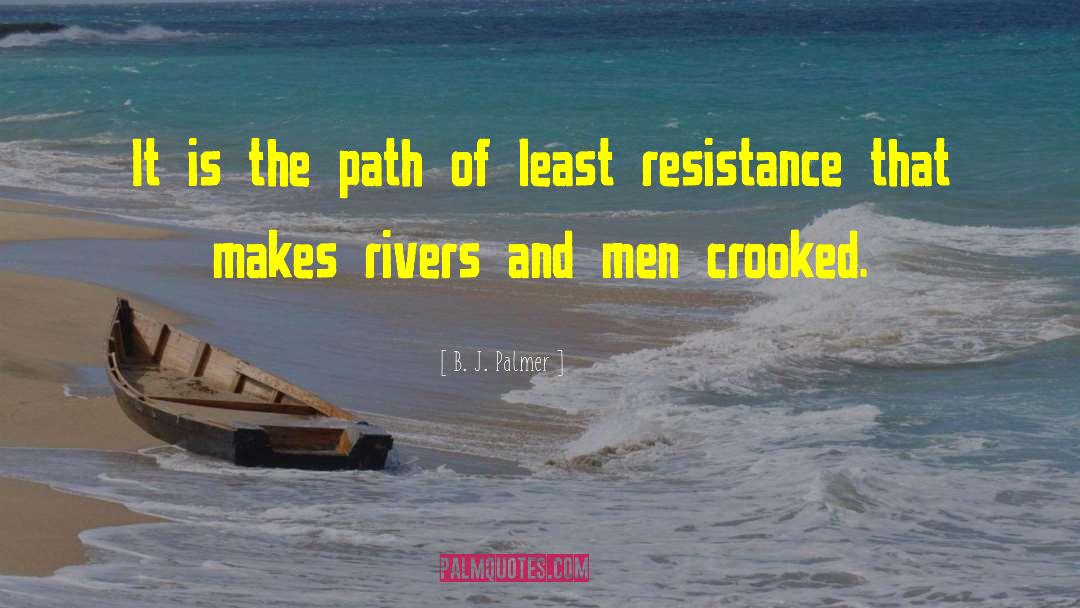 Path Of Least Resistance quotes by B. J. Palmer