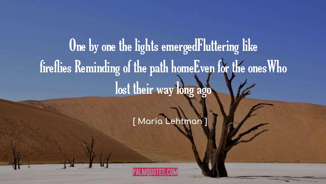 Path Of Life quotes by Maria Lehtman