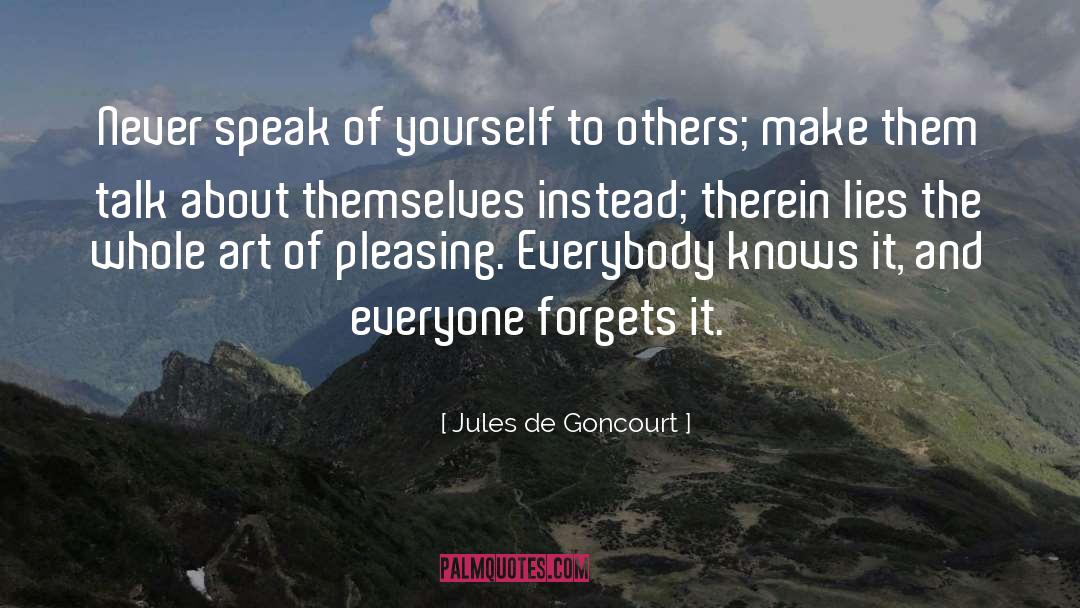 Pathological Lying quotes by Jules De Goncourt