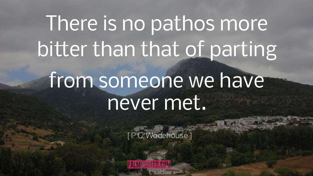 Pathos quotes by P.G. Wodehouse