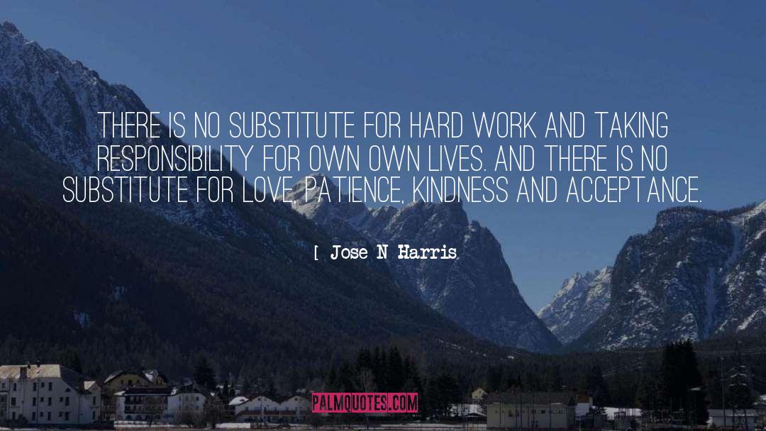 Patience And Criticism quotes by Jose N Harris