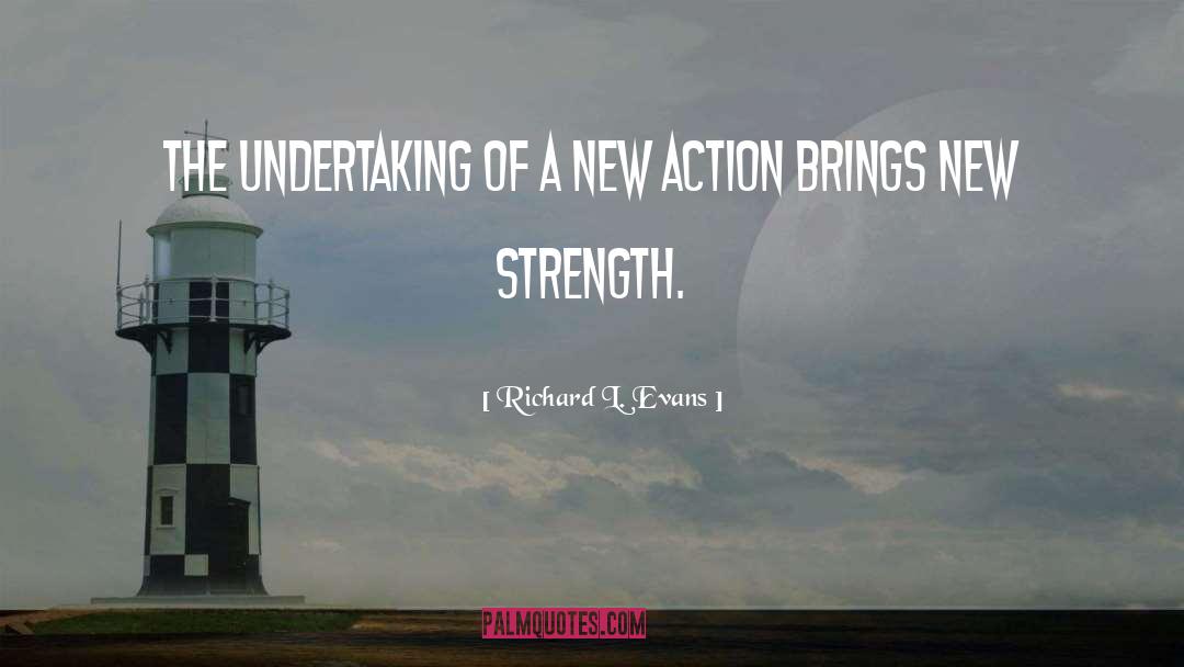 Patience Brings Strength quotes by Richard L. Evans