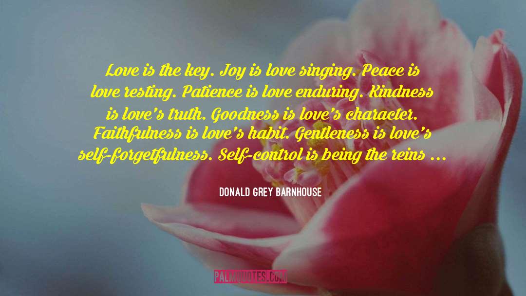 Patience Kindness quotes by Donald Grey Barnhouse