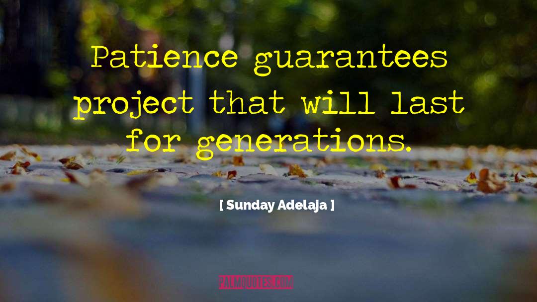 Patience Limit quotes by Sunday Adelaja
