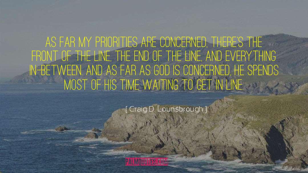 Patiently Waiting quotes by Craig D. Lounsbrough