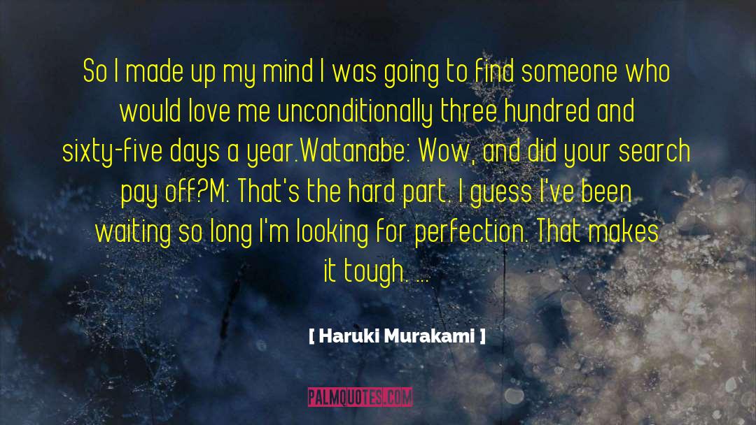 Patiently Waiting quotes by Haruki Murakami